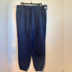 DSG Men’s Navy Drawstring Joggers SZ L. NWT